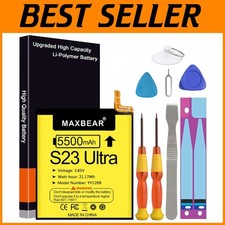 Replacement Battery EB-BS918ABY for Galaxy S23 Ultra 5500mAh