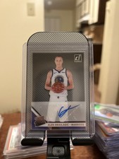 Alen Smailagic 2019-20 Panini Clearly Donruss Rated Rookie RC Auto #CA-ASM