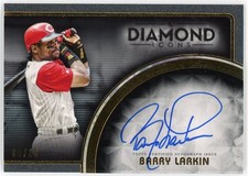 2023 Topps Diamond Icons Barry Larkin Autographs Purple #DIA-BL #/10