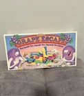 VTG Parker Brothers The Grape Escape Board Game 1992 Complete No Play Doh