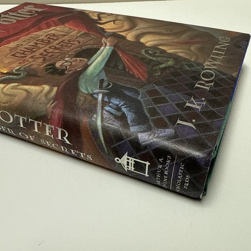 HARRY POTTER AND THE CHAMBER OF SECRETS 1999 TRUE 1st Printing HB DJ With Errors - Picture 3 of 22