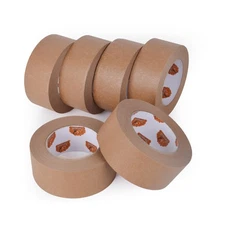 Eco-Friendly Kraft Paper Tape, Biodegradable Kraft Paper Tape, Recyclable Wri...