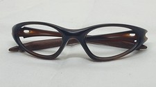 Montatura occhiali da sole Oakely vecchio e raro modello vintage minuto 1 prima generazione marrone
