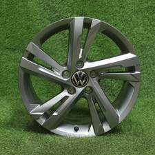 17" Volkswagen MK8 Golf Alloy Wheel Single 5H0601025AF Genuine OEM Spare X1
