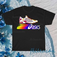 New Shirt Retro Asics Logo T-Shirt Logo American T-Shirt Funny Size S to 5XL