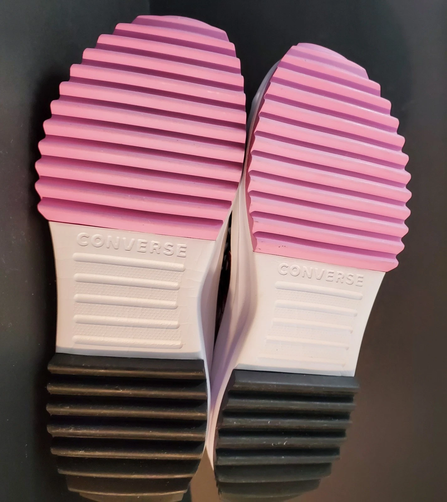 Scarpe stivali CONVERSE Run Star Hike fiori tropicali giungla 12M 13 5W A00551C nuove