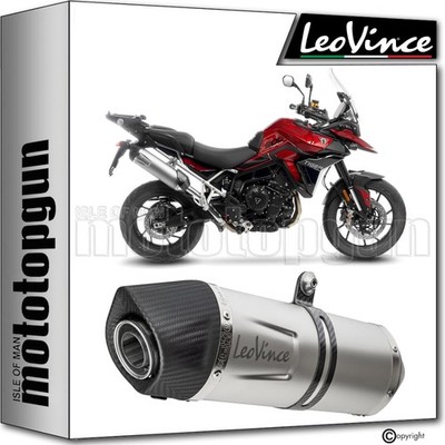 LEOVINCE EXHAUST HOMOLOGATED LV ONE EVO STEEL C TRIUMPH TIGER 900 GT PRO 2025 25