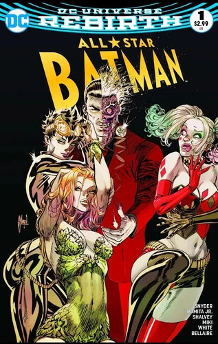 ALL STAR BATMAN #1 GUILLEM MARCH EXCLUSIVE HARLEY QUINN POISON IVY
