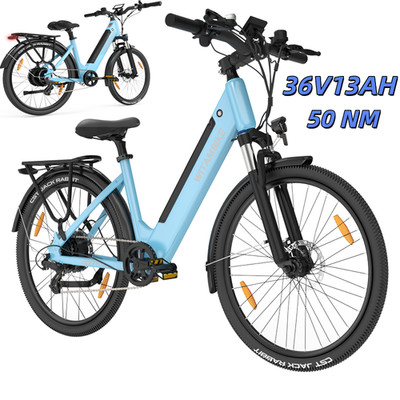 WITAMBIKE W275 Elektrofahrrad BAFANG 250W 36V13AH Akku 27,5 Zoll 100KM 7 Gänge