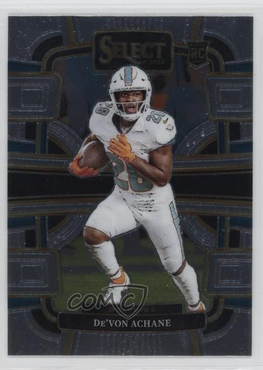 2023 Panini Select Concourse De'Von Achane #63 1q0b