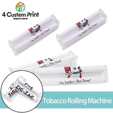 2 Packs Zig Zag 70mm Automatic Cigarette Tobacco Rolling Roller Machine