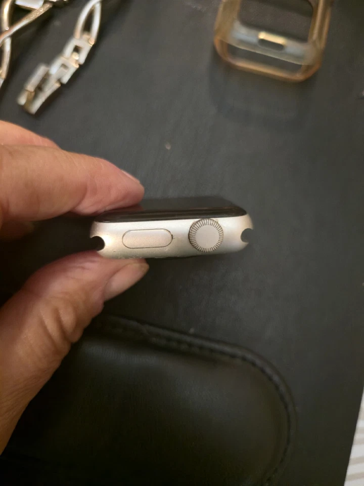 Apple Watch Series 2 38mm Stainless Steel Case With Blue Link Band And ExtraBand - Image 3 of 4