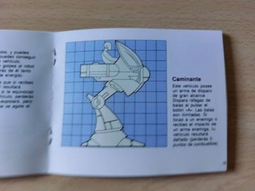 Caja, corcho y manual de reemplazo del Low G Man [ESP] para NES