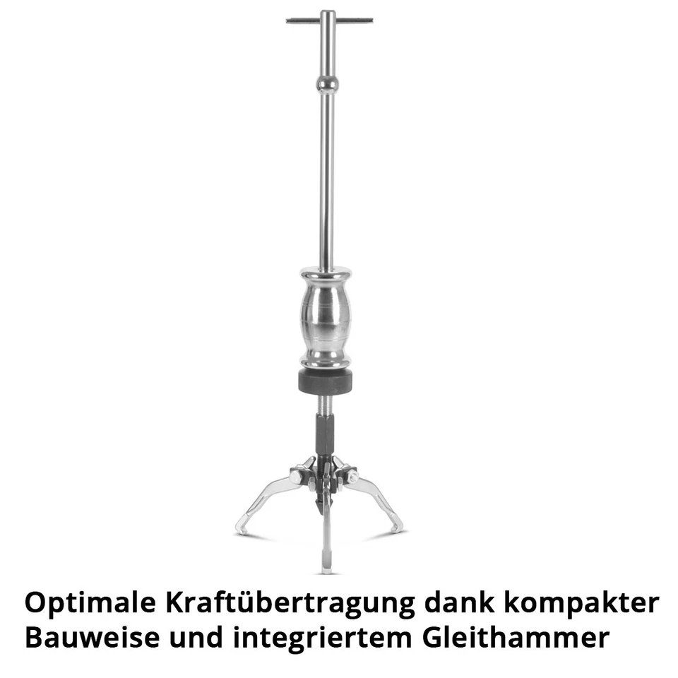 STAHLWERK Lagerabzieher Set mit Gleithammer 5-tlg Abzieher Satz Spezial-Werkzeug - Bild 4 von 4