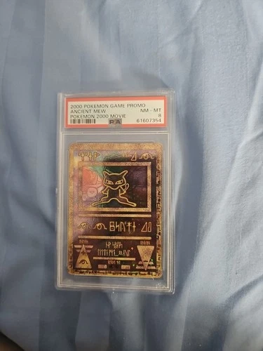 2000 Pokemon Game Promo Ancient Mew Pokemon 2000 Movie PSA 8 Graded Card