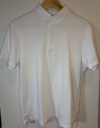 Uniqlo white polo button down shirt (Small S) EXCELLENT CONDITION