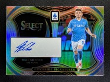 2024-25 Panini Select Serie A BILLY GILMOUR Auto Prizm Pitchside Sign. #PS-BG