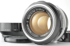 [/Hooded] Nikon Nikkor-S Nikkor S Auto 50mm f/1.4 Non Ai Standard Lens EF-1442