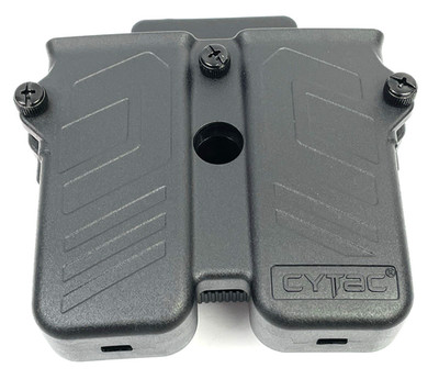 Double Magazine Pouch Fit 9Mm 10Mm .40 .45 Caliber Dual & Single Stack
