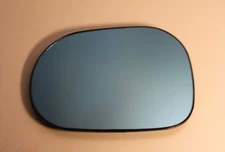 MERCEDES ML430 98-02 WING MIRROR GLASS BLUE HEATED LEFT