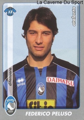 FEDERICO PELUSO # ITALIEN ATALANTA SELTENES UPDATE STICKER FUSSBALLSPIELER 2009 PANINI
