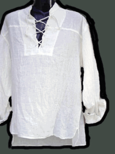 BNWT Pirate shirt,Cheese cloth cotton 