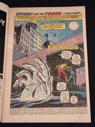 Marvel Team-Up #3 Marvel Comics (1972) - Morbius 3rd Appearance - Picture 5 of 24