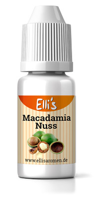 Ellis Lebensmittel Aroma  -  Geschmack: Macadamia Nuss - 10ml Konzentrat 