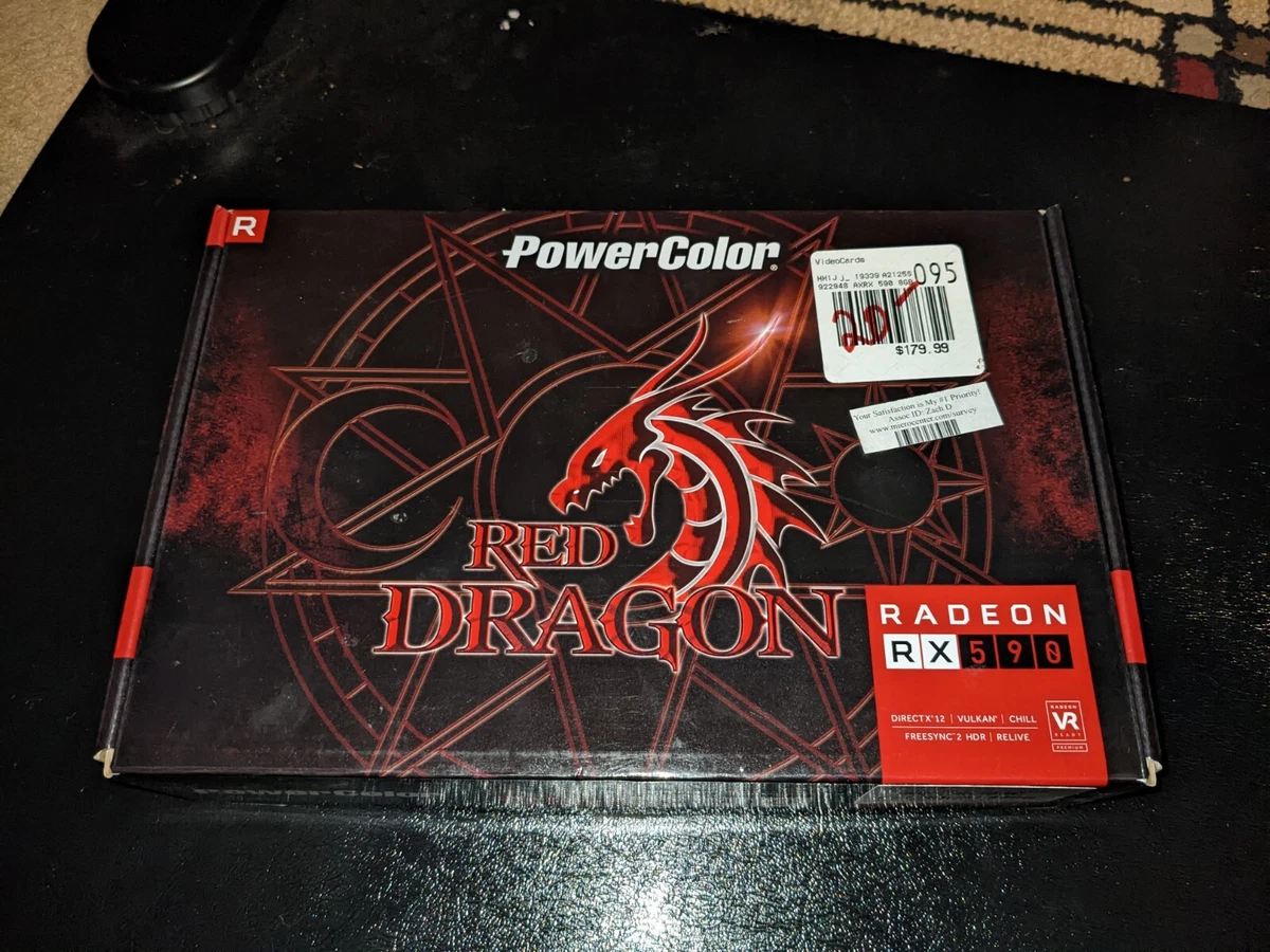 PowerColor Radeon 590 8GB GDDR5 Red Dragon | eBay