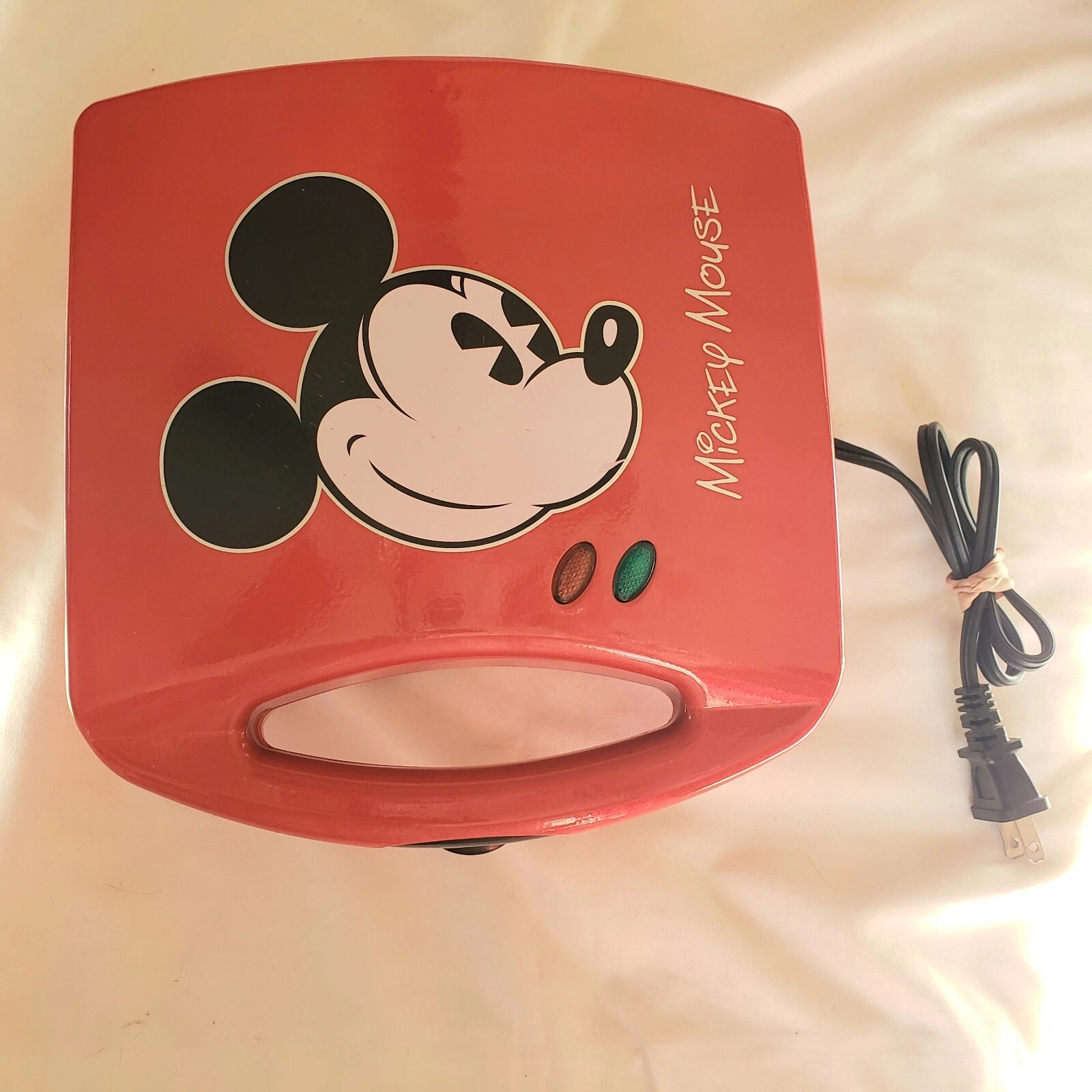Disney Mickey Mouse French Toast Hot Sandwich Maker DCM-51 600W Tested & Working