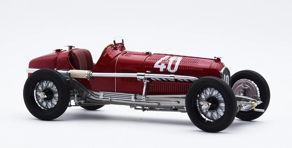 CMC M-228 Alfa Romeo P3 Fagioli, ganador GP Comminges 1933, #40, 1:18. LE 1.000 Foto 2 de 2
