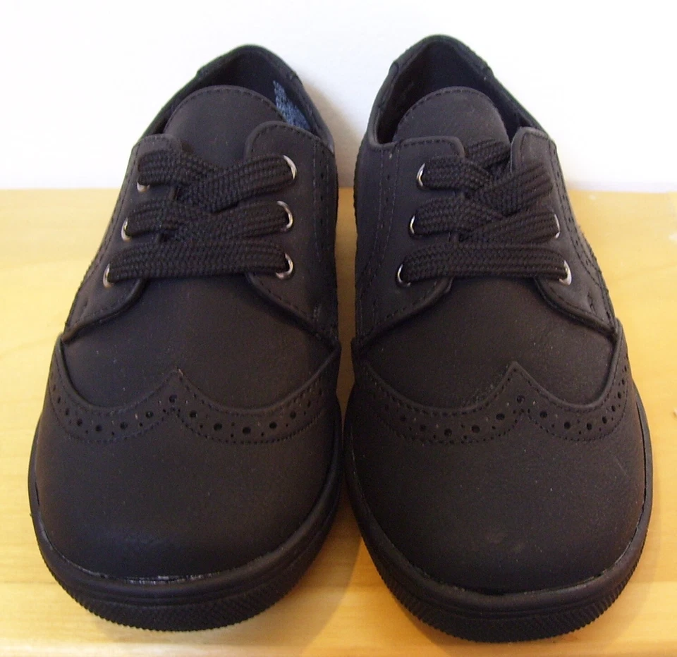 Zapatos de vestir negros Scott David Lil Chandler para niños talla 5, 6 u 11 Foto 2 de 4