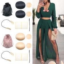 Invisible Push-Up Frontless Bra Silicone Deep Plunge Backless&Strapless Bra Kit