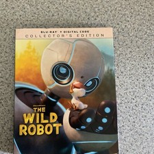 NEW / SEALED - The Wild Robot - Collector's Edition Blu-ray Digital - F/S