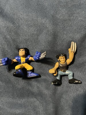 Marvel Wolverines Super Hero Squad Hasbro 2'' X-Men Superhero