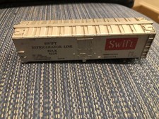 Tyco HO Scale Swift SRLX 4226 Reefer Refrigerator line Train Car Railroad loose