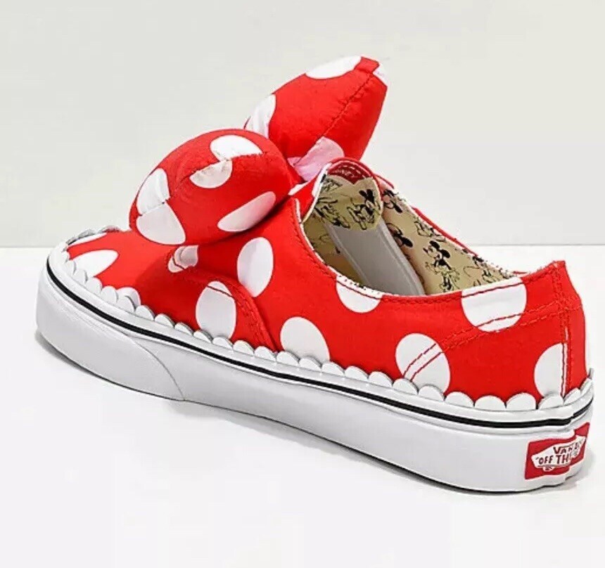 minnie mouse vans womens size 9
