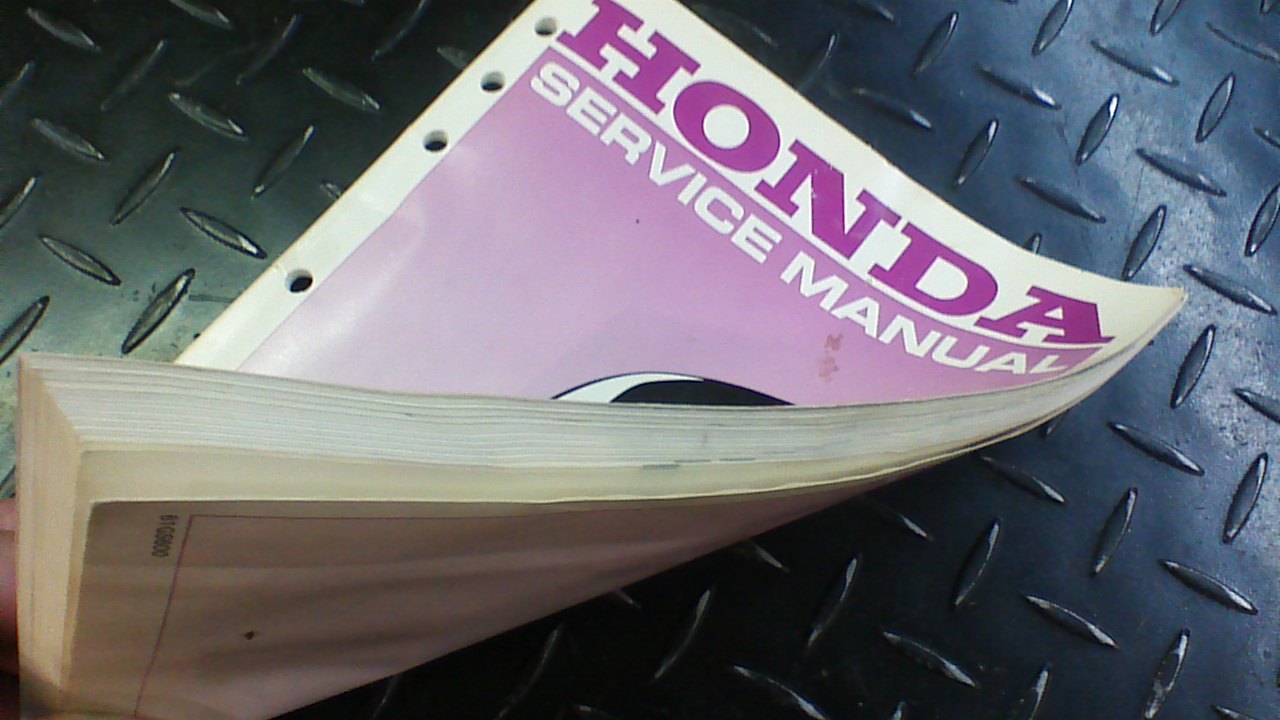 Buy Honda 1988 Sb50 SB 50 Elite Service Shop Repair Manual 436 online | eBay