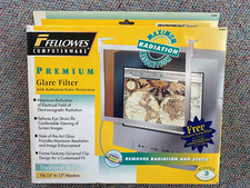 Vtg Fellowes Computerware Premium Glare Filter 14"/15" 91899, Open Box