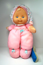Fisher Price Puffalump Kids Pink Girl Doll Lights Up B