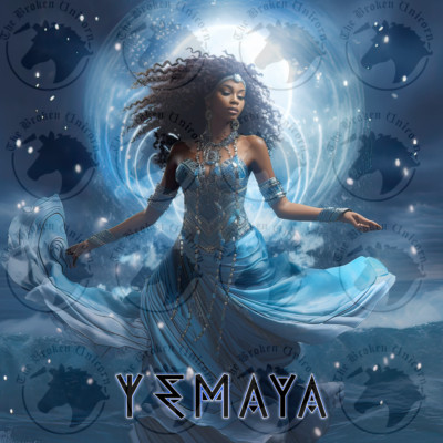 Yoruba African Orishas Goddess Yemaya Poster