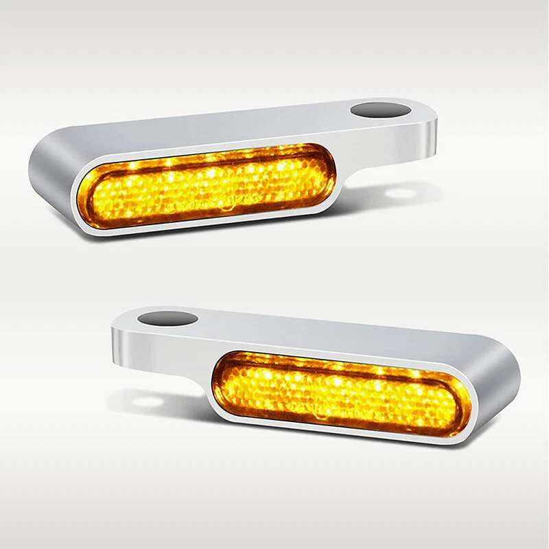 Luz de señalización de giro para motocicleta Harley Sportster Dyna Iron 883 Fat Bob Softail Foto 4 de 4
