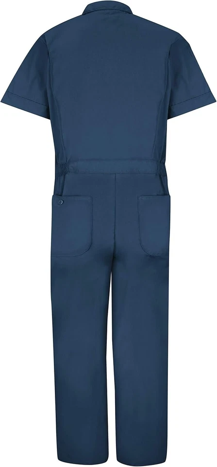 Red Kap Mens Speedsuit, Navy - Image 3 of 4