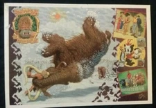 2001 Robert Williams BEST INTENTIONS Exhibition Shafrazi Gallery promo card art