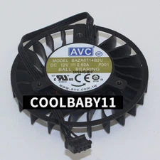 AVC BAZA0714B2U 12V 0.6A 64MM*16MM Graphics Card 4-wire Cooling Fan
