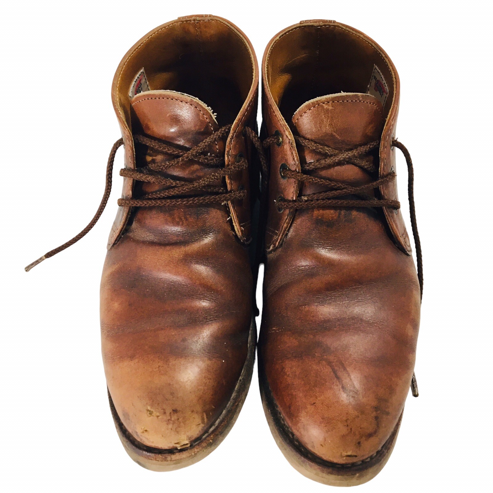 RED WING BOOTS NARROW US 10B Heritage Chukka 595 USA Made VIBRAM