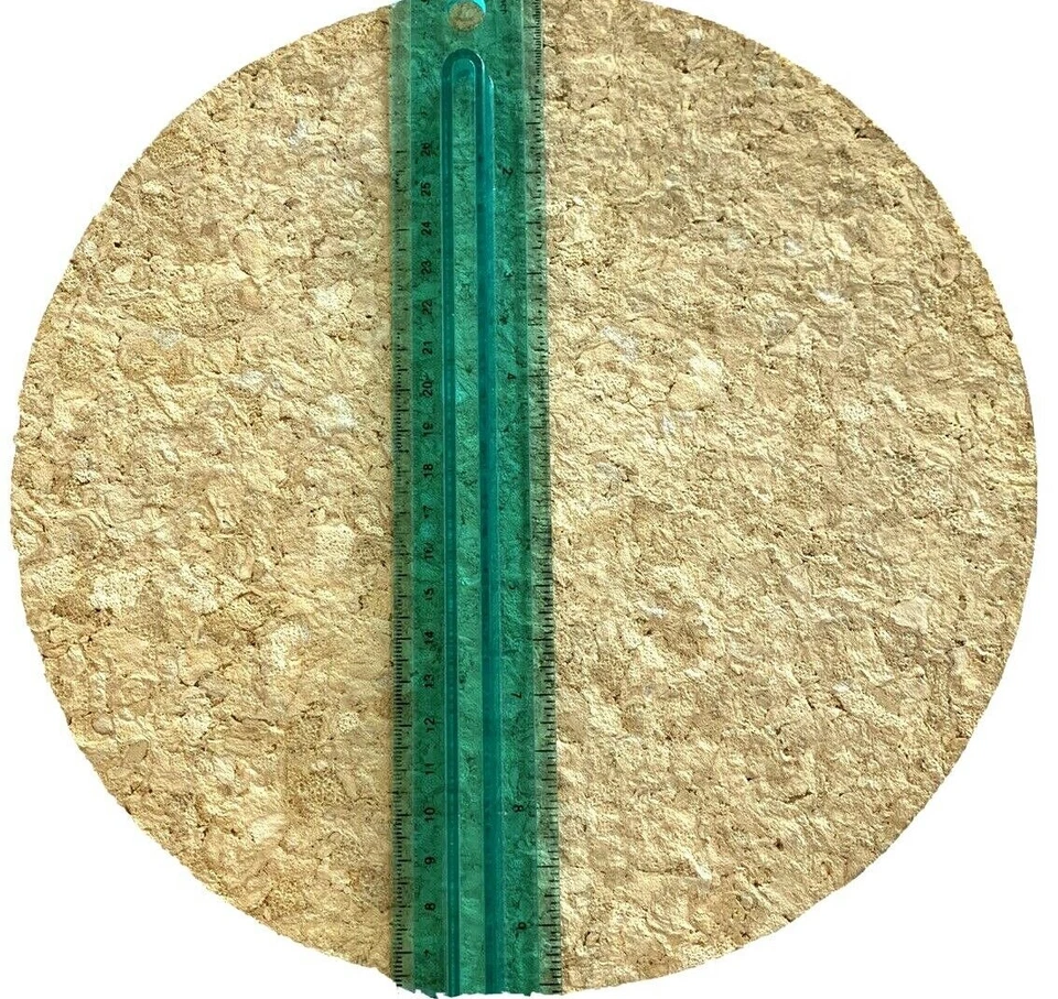 Almohadilla para manualidades absorbente de agua o posavasos redondos para plantas de corcho de 10 pulgadas Foto 2 de 2