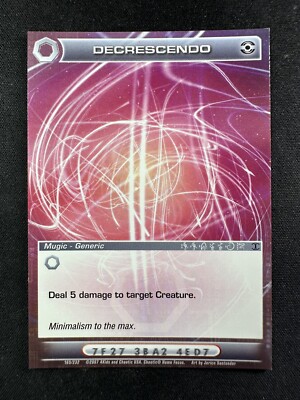 Chaotic Square Cut Decrescendo 165/232 DOP 1st Edition Common Mugic LP