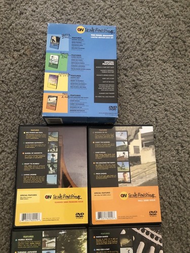 ON Skateboarding - The Four Seasons Box Set (DVD, 2003) + Spring 02 & Winter 03 - Picture 6 of 18