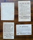 Lot Of 20 Victorian 1800’s Trade Cards~Boston~New York~Detroit~More — photo 5